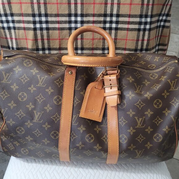 Louis Vuitton Monogram~Travel Bag~Keepall 50 - Picture 7 of 14